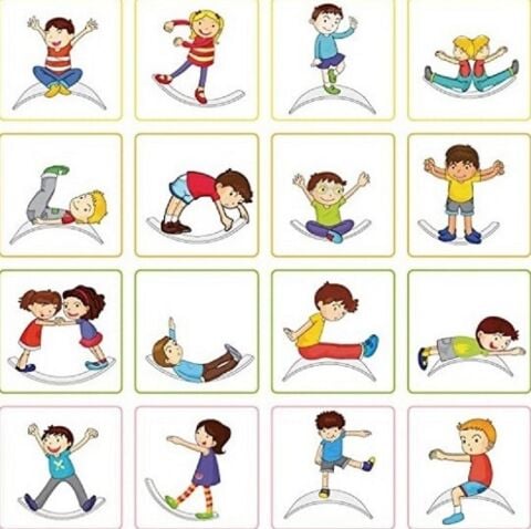 1+ YAŞA ÖZEL KEÇELİ DENGE TAHTASI