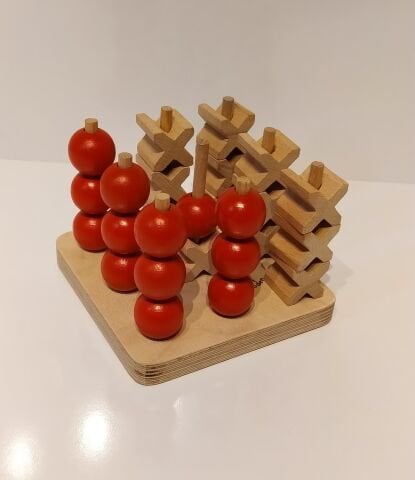 3D XOX (tic tac toe)