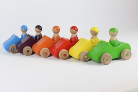 6 LI WALDORF GÖKKUŞAĞI ARABA SETİ