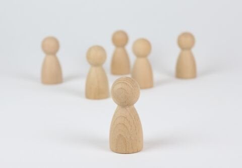 WALDORF İNSAN FİGÜRÜ 6 adet (NATUREL)