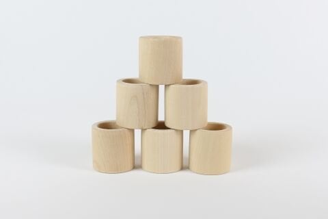 6 Lı KASE (NATUREL)