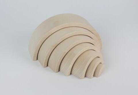 7 Lİ WALDORF GÖKKUŞAĞI (NATUREL)